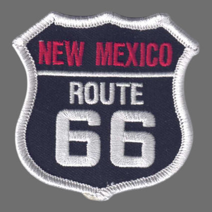 NEW MEXICO ROUTE 66 Black Patch - 2566-01