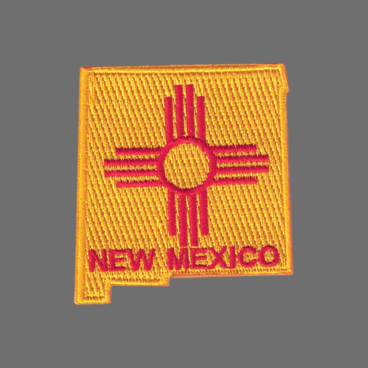 NEW MEXICO Zia State Shape Patch - 2570