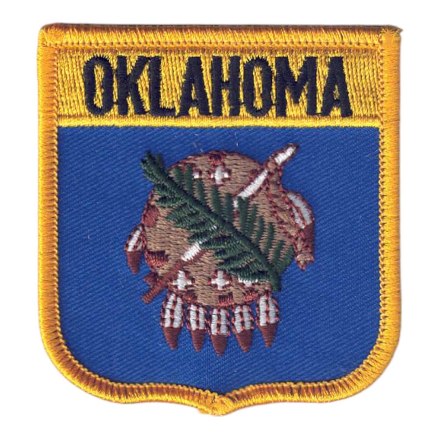 OKLAHOMA Med Flag Shield Patch - 2805