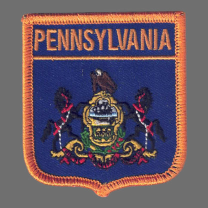 PENNSYLVANIA Med Flag Shield Patch - 2905