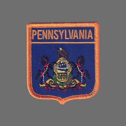 PENNSYLVANIA Med Flag Shield Patch - 2905