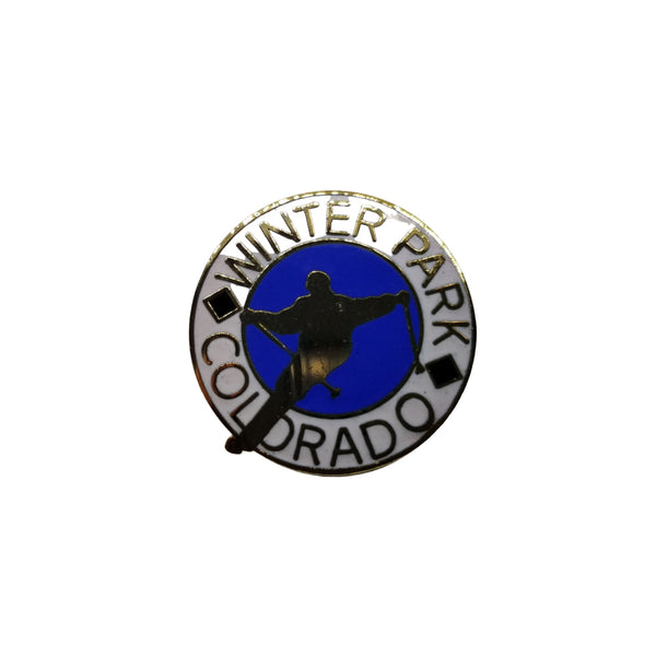 Colorado Pin - Winter Park Colorado Souvenir Hat Pin Lapel Ski Resort Travel