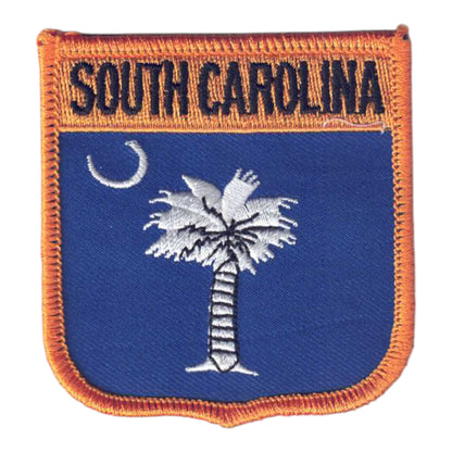 SOUTH CAROLINA Med Flag Shield Patch - 3005