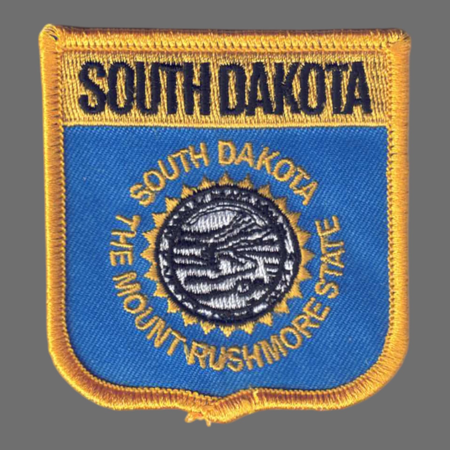 SOUTH DAKOTA Med Flag Shield Patch - 3055
