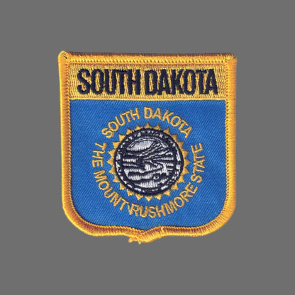SOUTH DAKOTA Med Flag Shield Patch - 3055