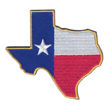 TEXAS Souvenir Patch State Shape - 3157