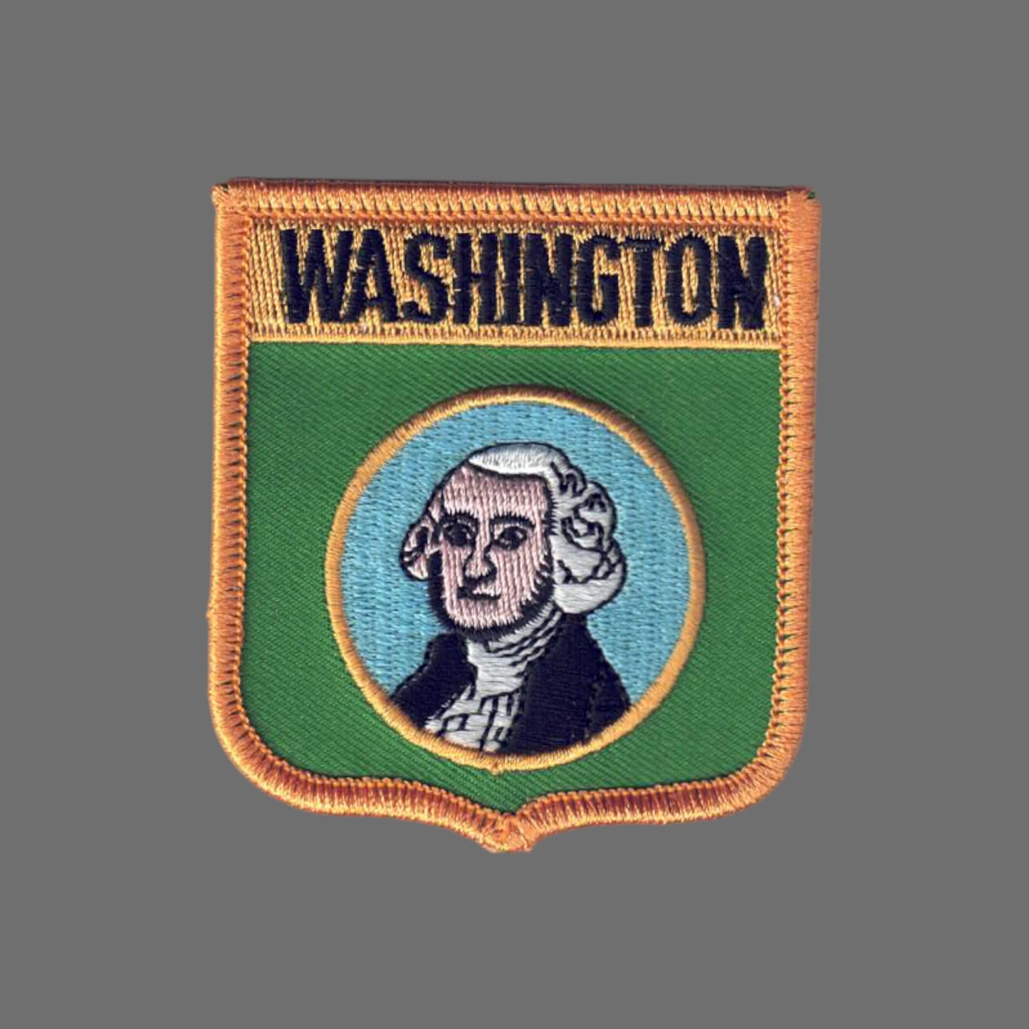 WASHINGTON Med Flag Shield Patch - 3355