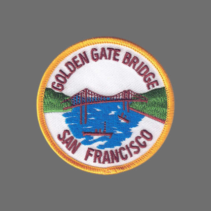 SF Golden Gate Bridge Souvenir Patch - 4003