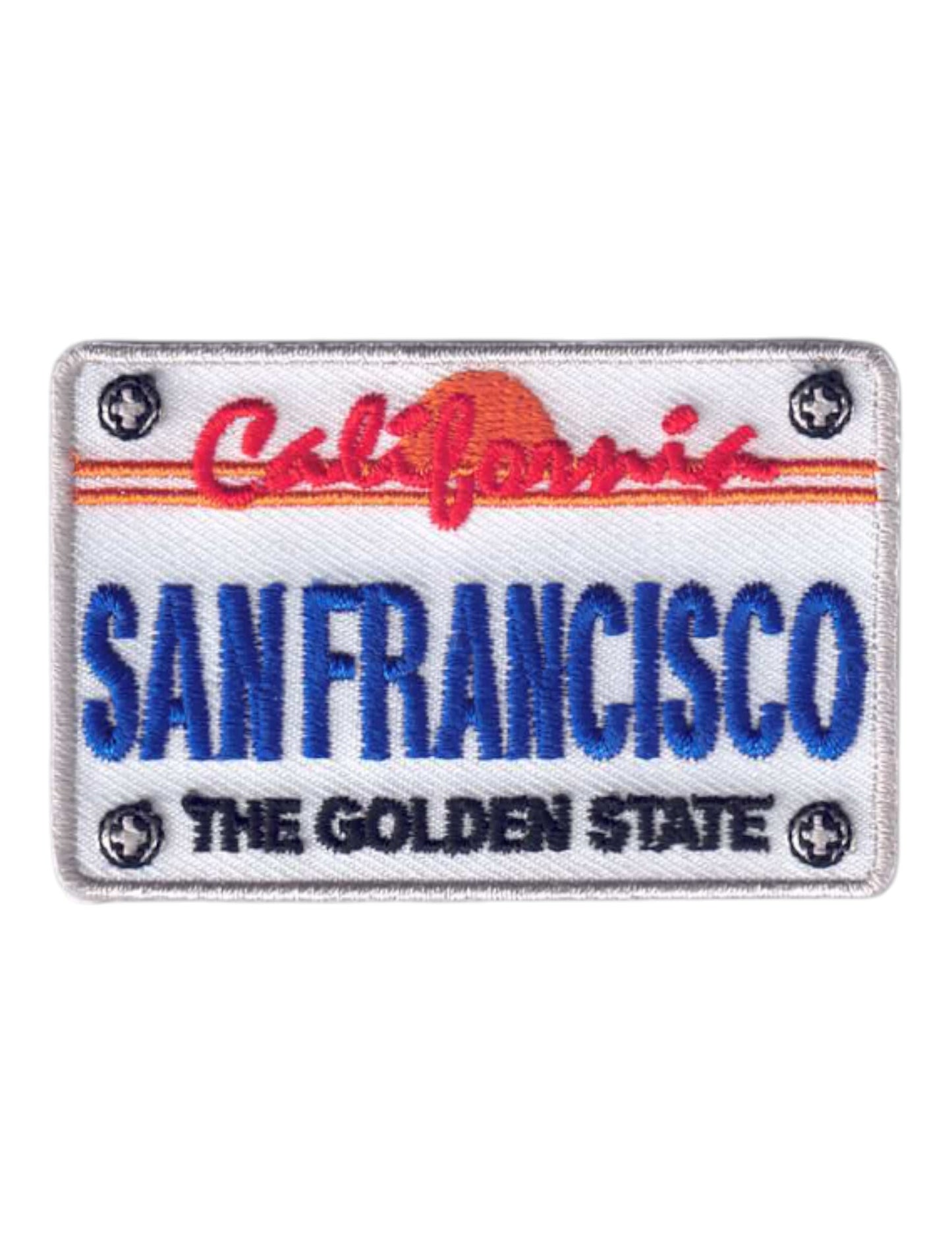SAN FRANCISCO License Plate Patch - 4058