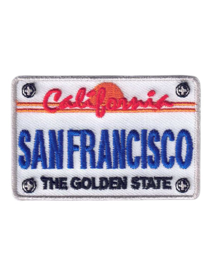 SAN FRANCISCO License Plate Patch - 4058