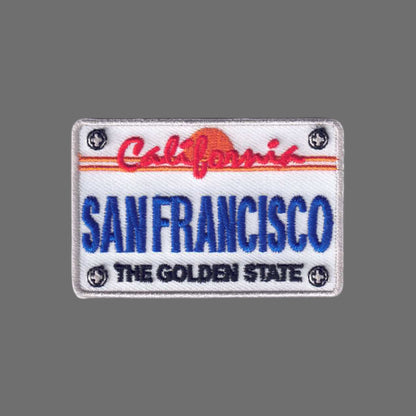 SAN FRANCISCO License Plate Patch - 4058