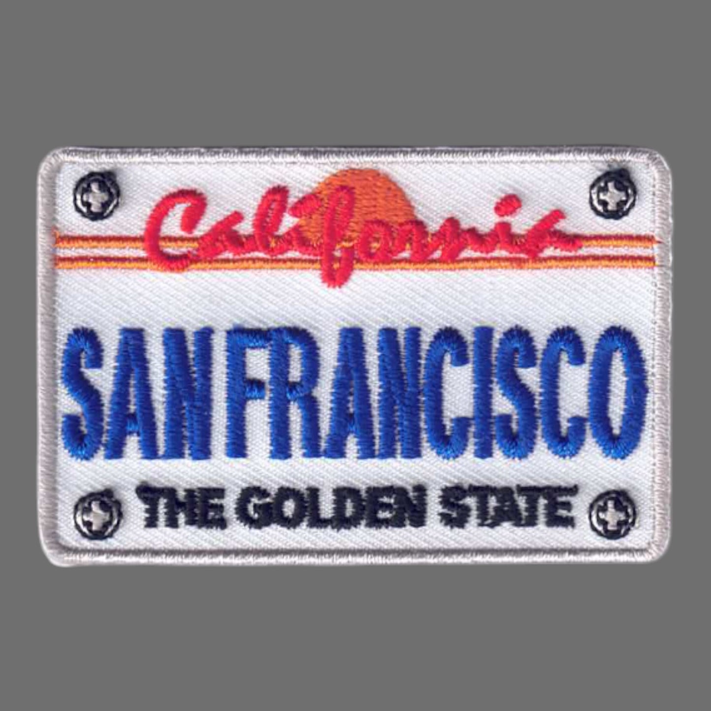 SAN FRANCISCO License Plate Patch - 4058