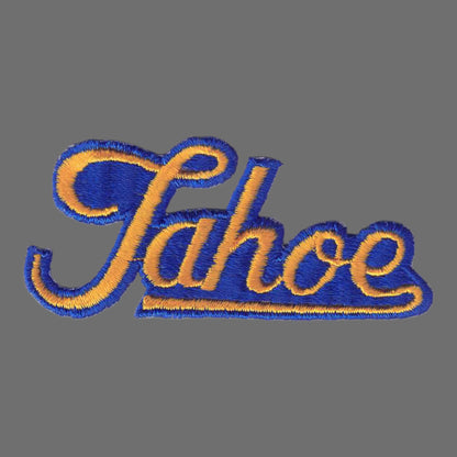 Vintage Tahoe Script Patch Yellow - 4203-21/11