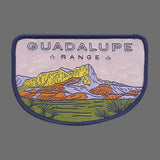 Texas Patch – Guadalupe Range - Travel Patch – Souvenir Patch 3.8" Iron On Sew On Embellishment Applique