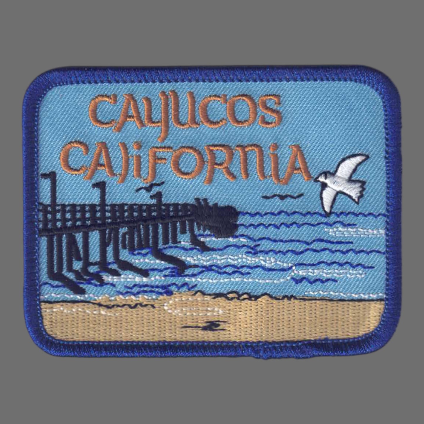 CAYUCOS CALIFORNIA Souvenir Patch - 4557