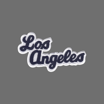 Los Angeles Script Patch Black - 4603-01/39