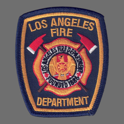 LOS ANGELES FIRE Souvenir Patch - 10087