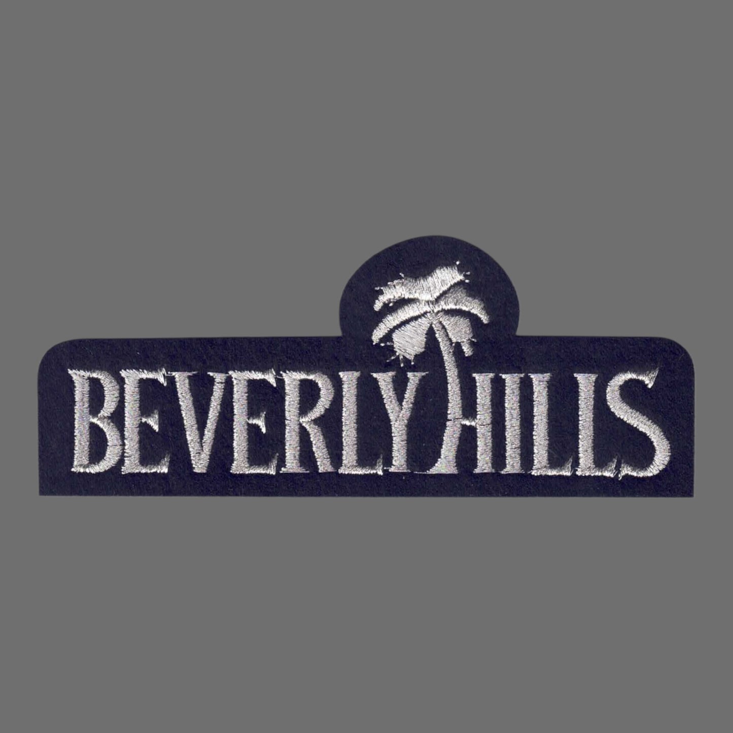 BEVERLY HILLS Souvenir Patch Silver - 4671-58M