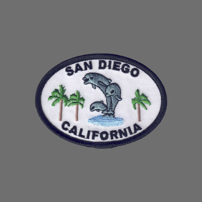 SAN DIEGO California Dolphins Patch - 4709