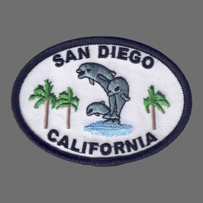 SAN DIEGO California Dolphins Patch - 4709