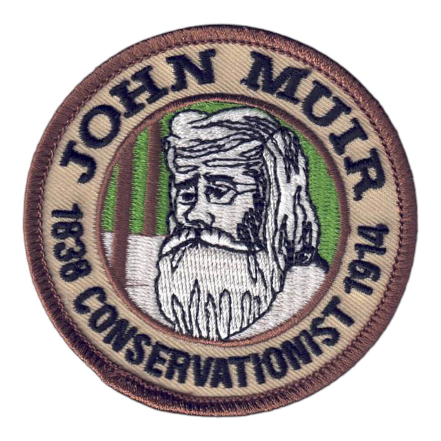 JOHN MUIR Memorial Souvenir Patch - 4828