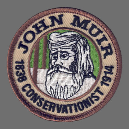 JOHN MUIR Memorial Souvenir Patch - 4828