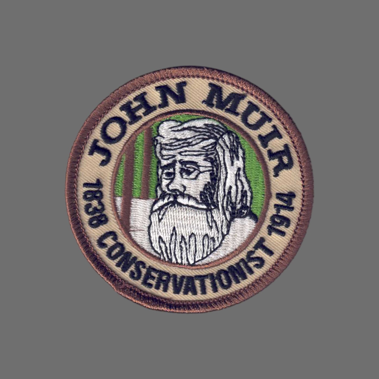 JOHN MUIR Memorial Souvenir Patch - 4828