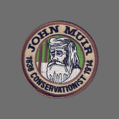 JOHN MUIR Memorial Souvenir Patch - 4828