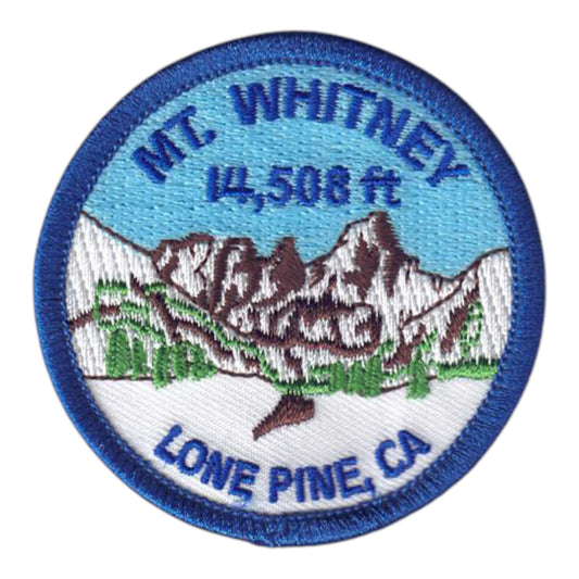 MT. WHITNEY Lone Pine CA Patch - 4840