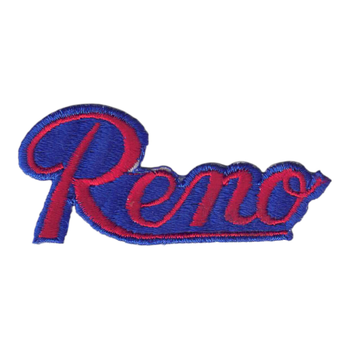Script Reno Hat Reno script souvenir embroidered patch – Happy Wood Products / Holm ...