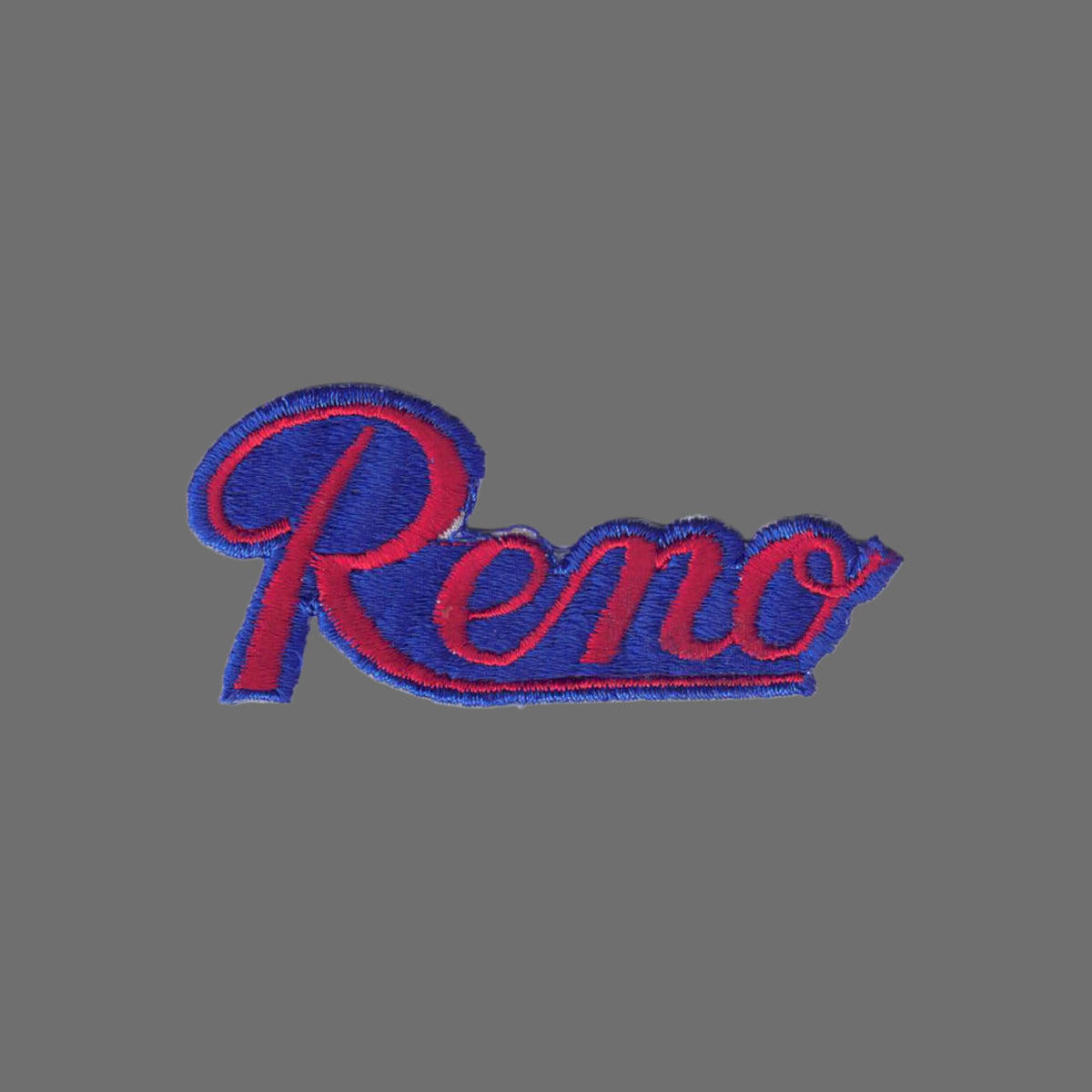 Script Reno Hat Reno script souvenir embroidered patch – Happy Wood Products / Holm ...