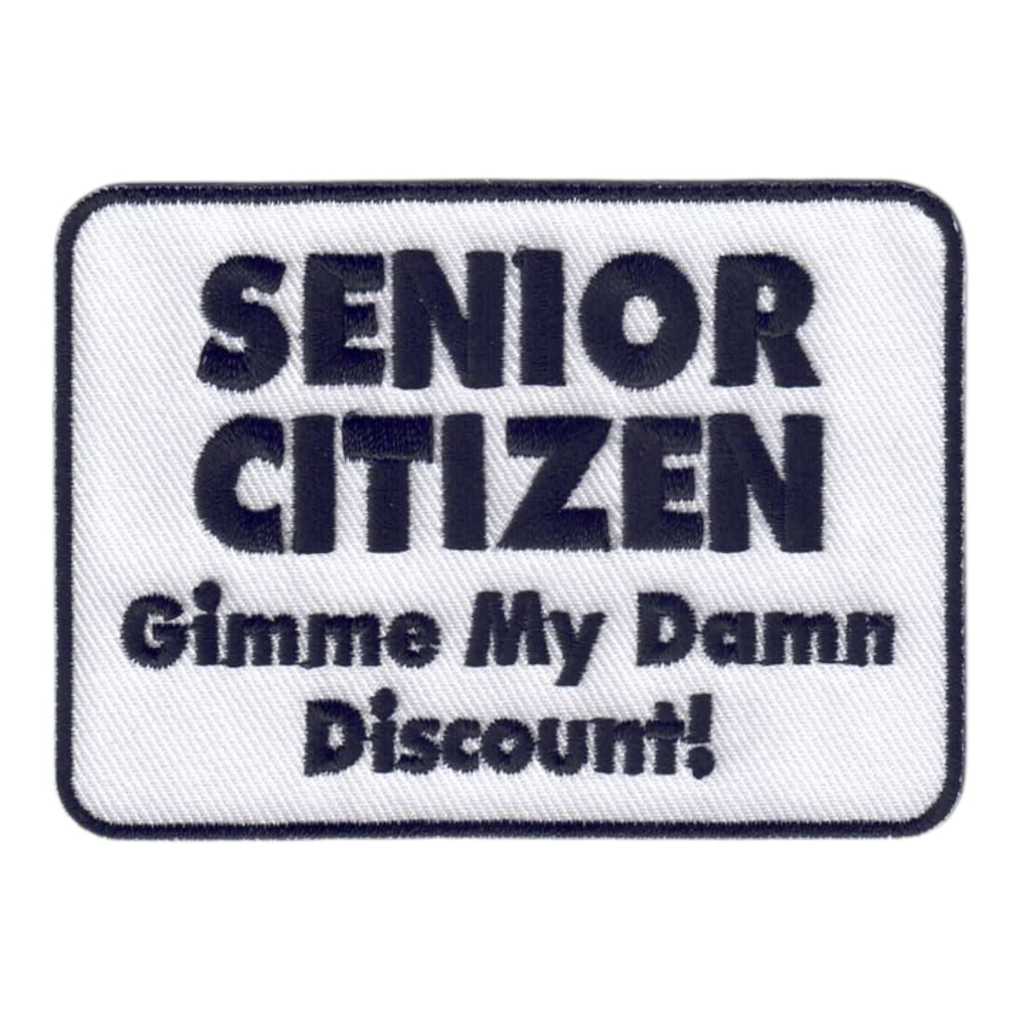 SENIOR CITIZEN Funny Patch - 5554