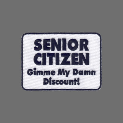 SENIOR CITIZEN Funny Patch - 5554