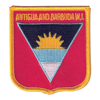 ANTIGUA AND BARBUDA W.I. Country Flag Patch - 6001