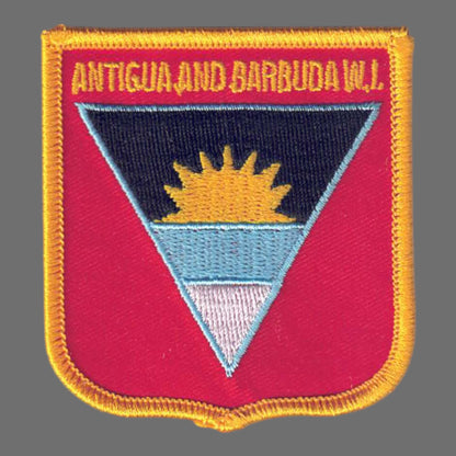 ANTIGUA AND BARBUDA W.I. Country Flag Patch - 6001