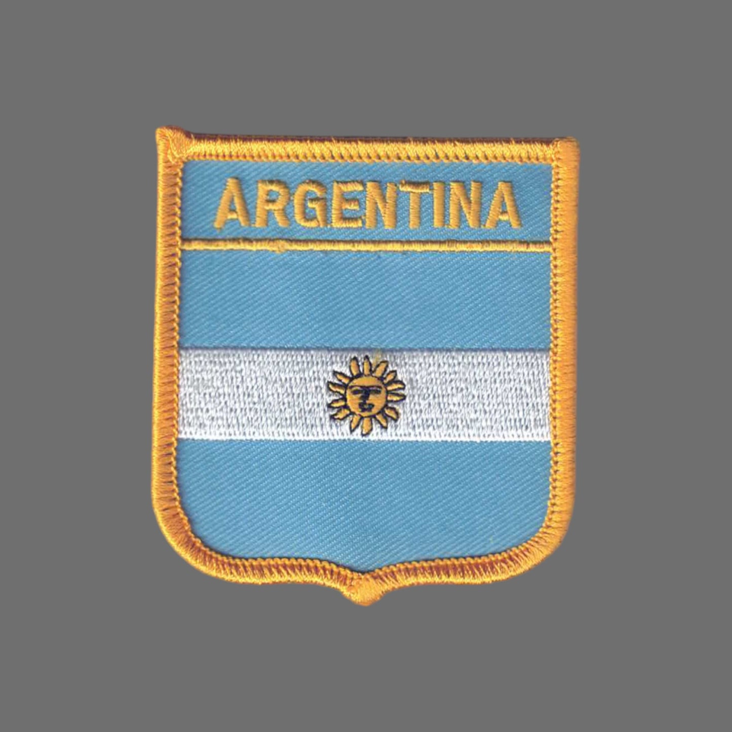 ARGENTINA Country Flag Shield Patch - 6011