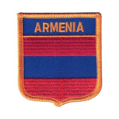 ARMENIA Country Flag Shield Patch - 6021