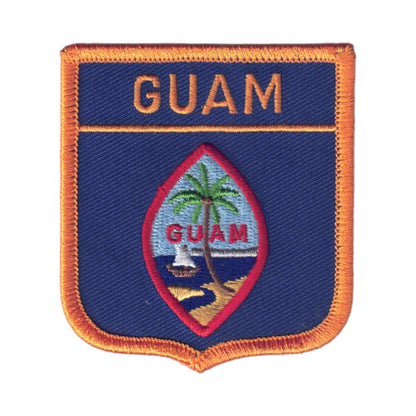 GUAM Flag Shield Patch - 6291