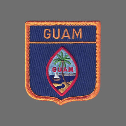 GUAM Flag Shield Patch - 6291