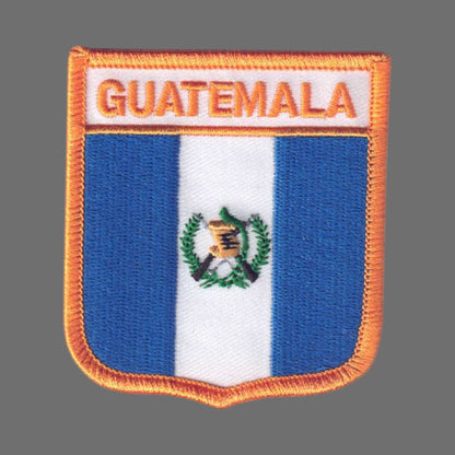 GUATEMALA Flag Shield Patch - 6301