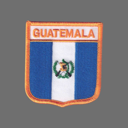 GUATEMALA Flag Shield Patch - 6301