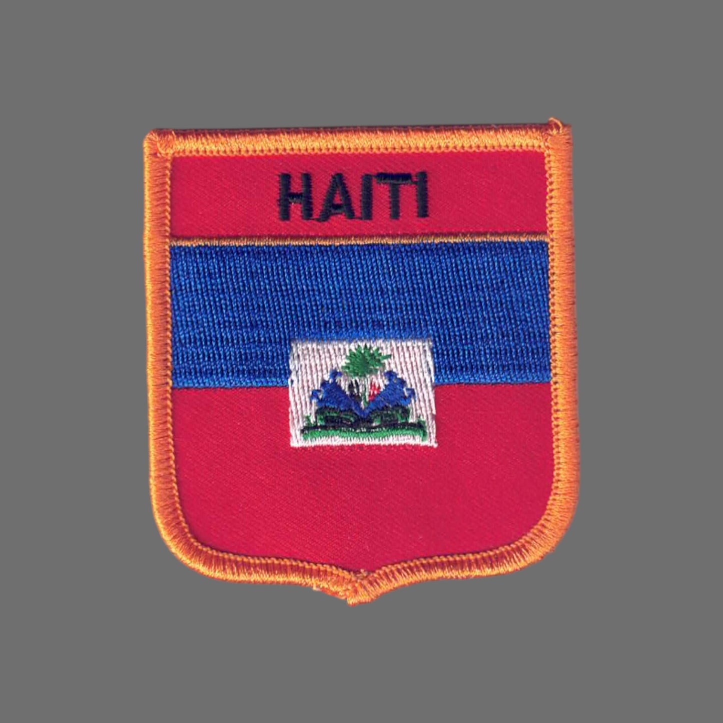 HAITI Flag Shield Patch - 6311