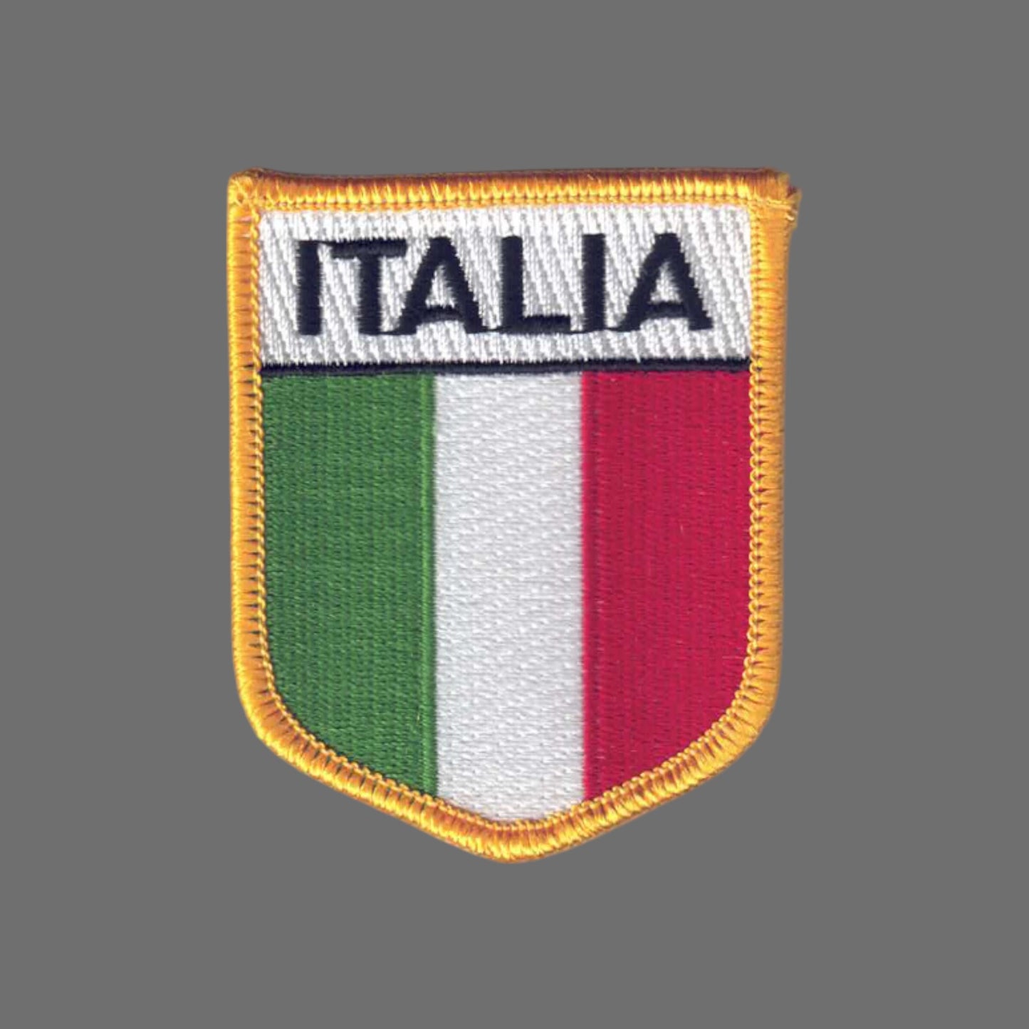 ITALIA (Italy) Flag Shield Patch - 6423