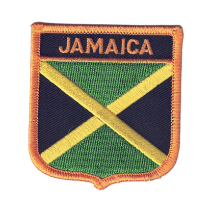 JAMAICA Flag Shield Patch - 6431