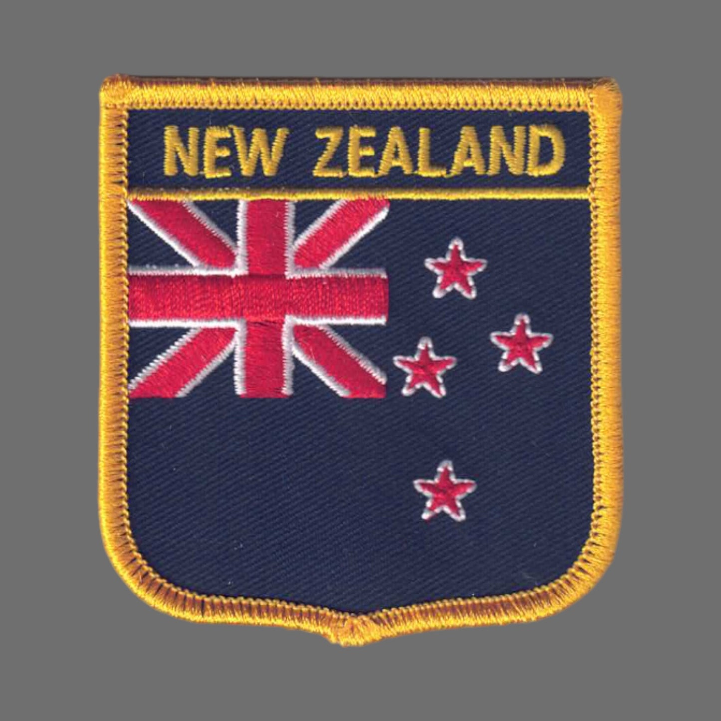 NEW ZEALAND Flag Shield Patch - 6521