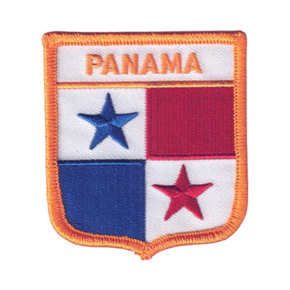 PANAMA Flag Shield Patch - 6571