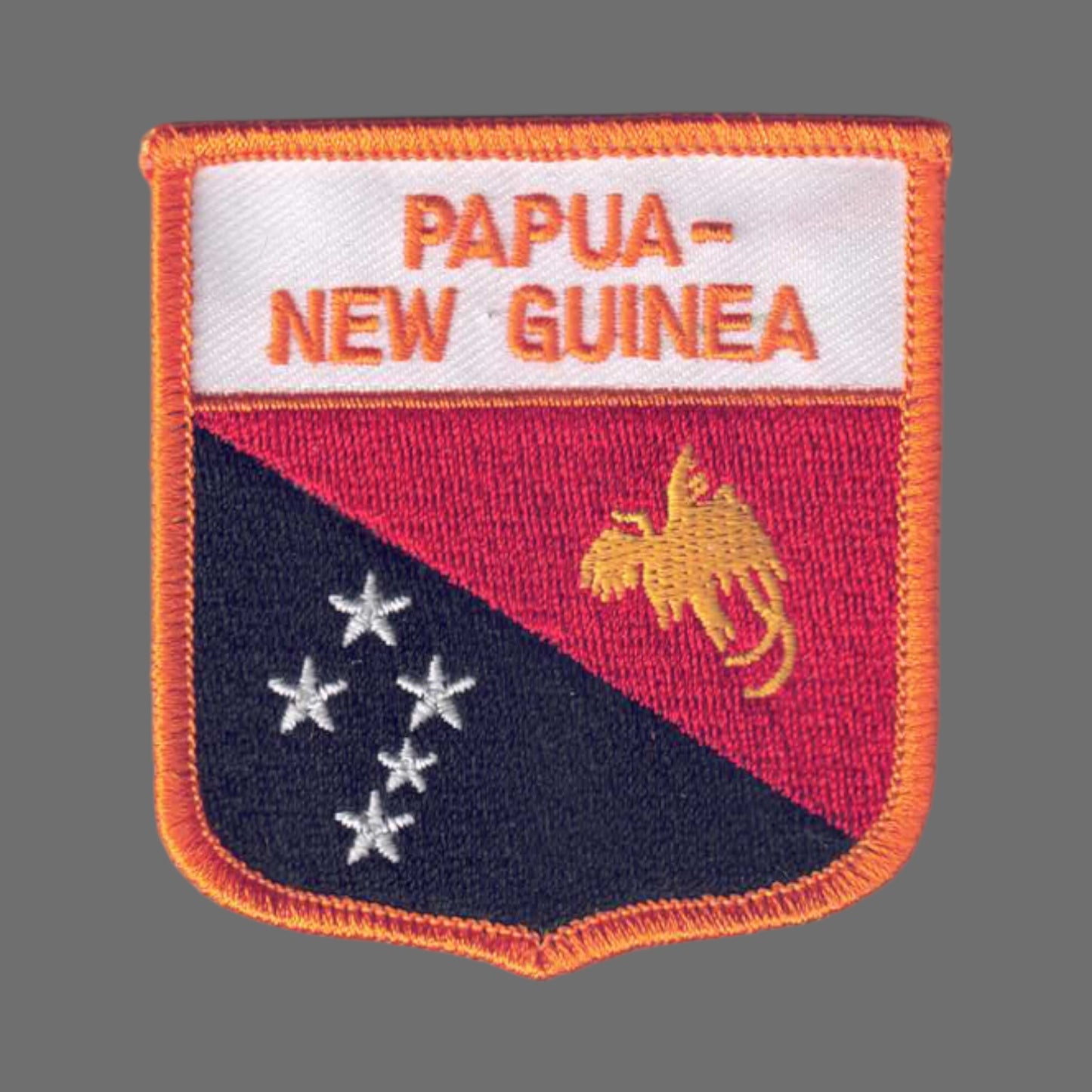 PAPUA - NEW GUINEA Flag Patch - 6573