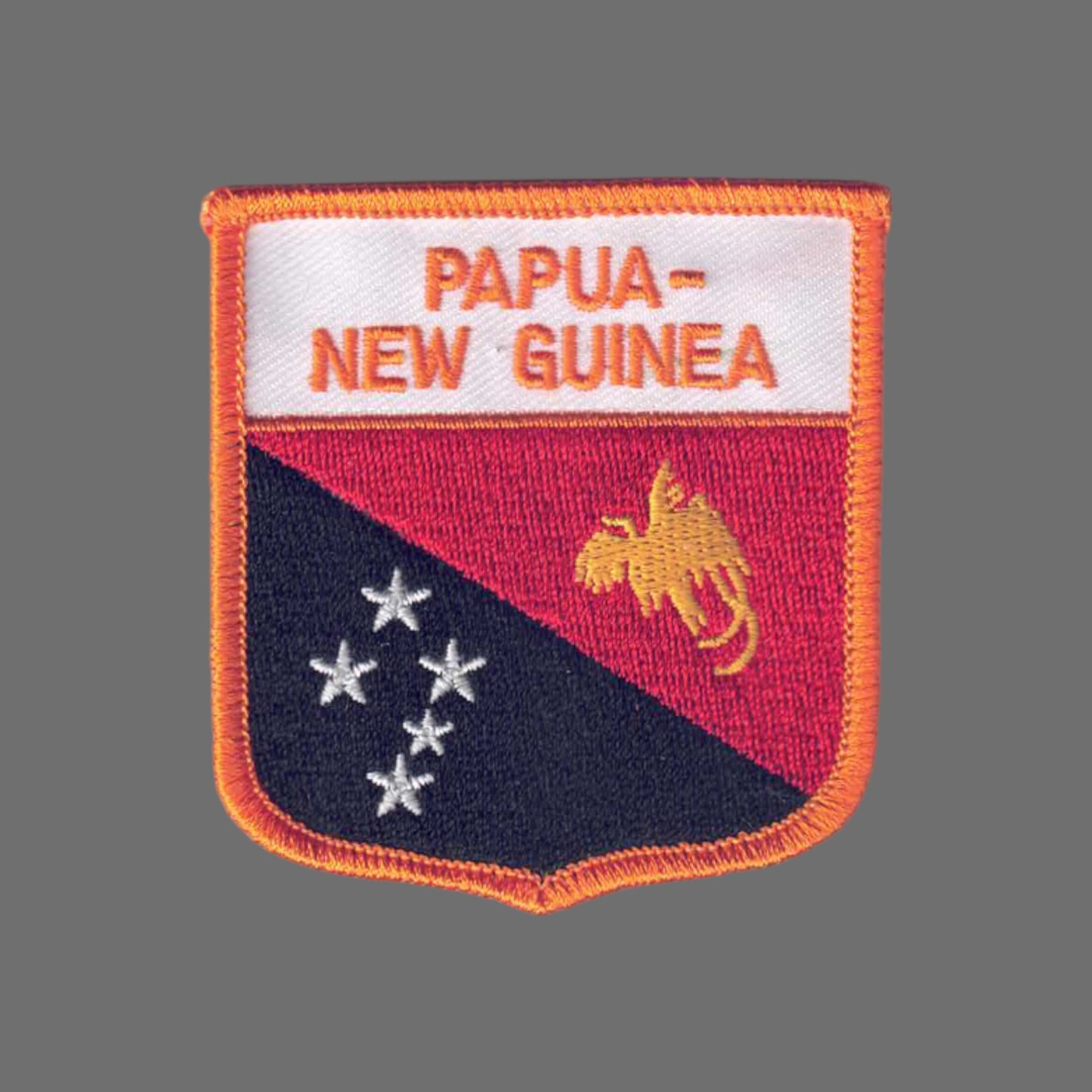 PAPUA - NEW GUINEA Flag Patch - 6573