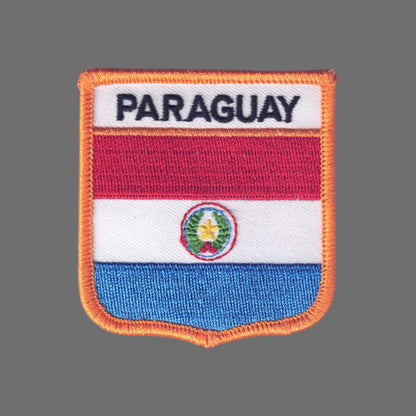 PARAGUAY Flag Shield Patch - 6581