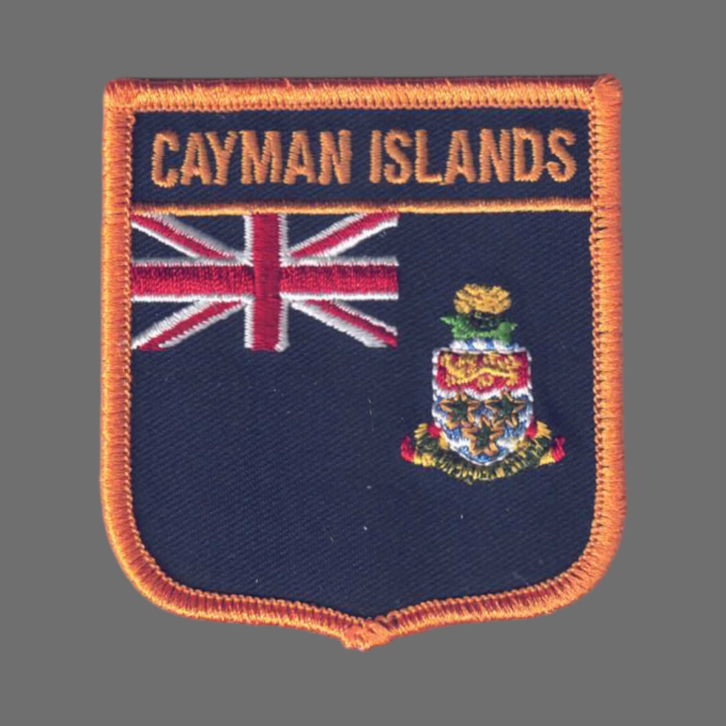 CAYMAN ISLANDS Flag Shield Patch - 6610